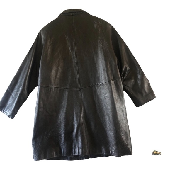 Jones New York Women’s Genuine leather light coat Size M - Picture 3 of 11